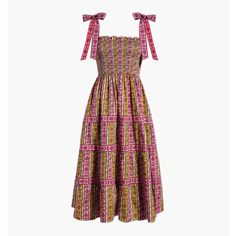 Hill House Home 'The Ribbon' Pink Ellie Nap Dress Size M - NWT